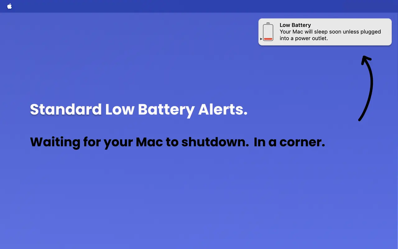 Standard Battery Notifications